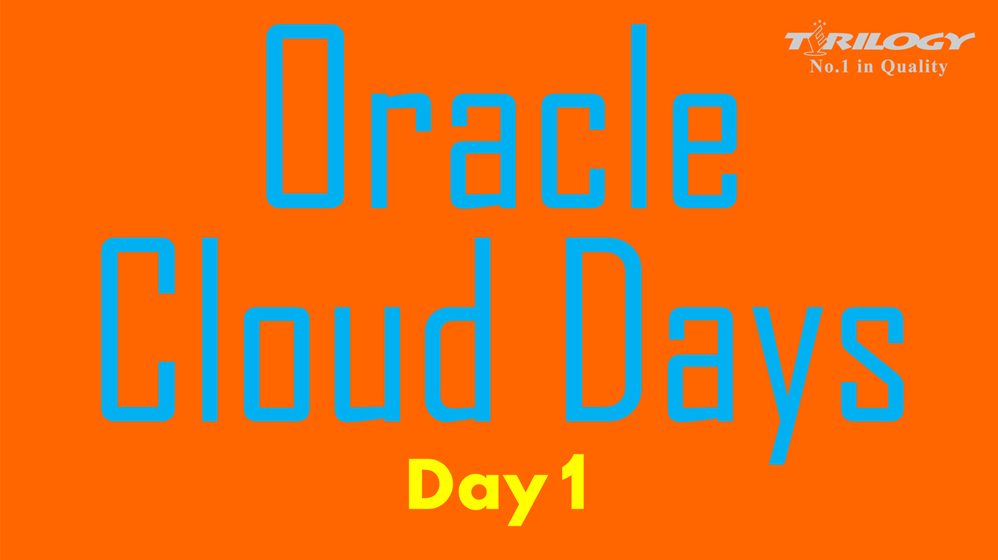 【OCI】Oracle Cloud Days(Day1)の基調講演を聴いて
