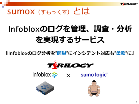 sumox （Infoblox × sumologic）のご紹介 画像１