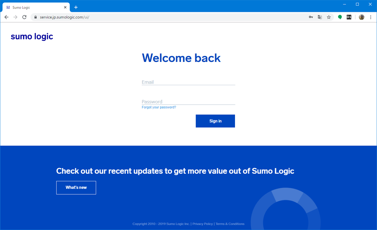 TIPS: Sumo Logic へのファイルアップロードについて（1）画像１
